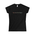 Women's "Spoons" Softstyle Tee - Delight Klothing