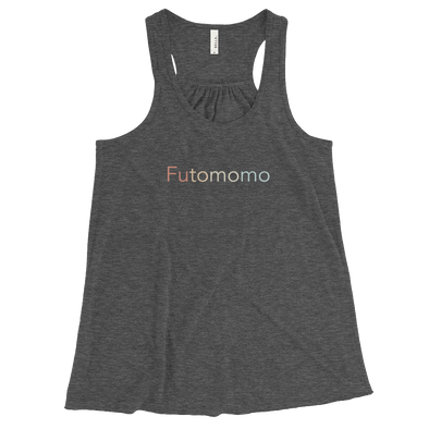 Women's Flowy "Futomomo" Racerback Tank - Delight Klothing