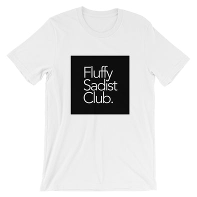 Fluffy Sadist Club Tee (Blk Sq Edition)