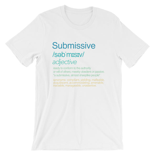 submissive definition t-shirt