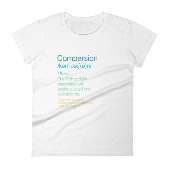 Women's Compersion Meaning short sleeve t-shirt - Delight Klothing
