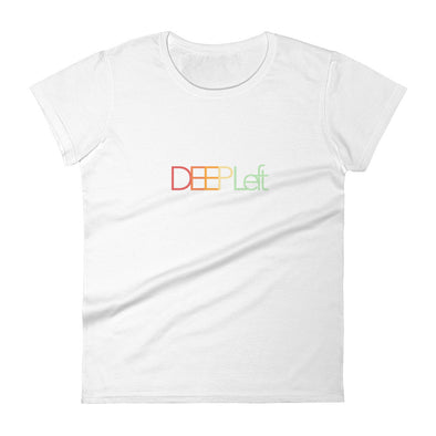 Women's “DEEP Left” short sleeve t-shirt - Delight Klothing