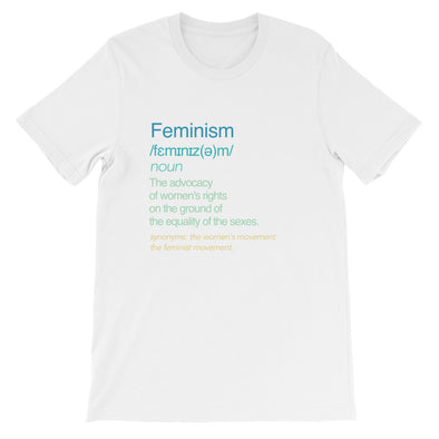 Feminism Meaning Tee: White