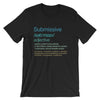 submissive meaning t-shirt