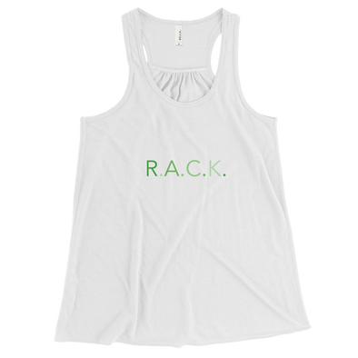 Women's R.A.C.K. Flowy Racerback Tank - Delight Klothing