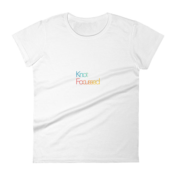 Women's "Knot Focussed" short sleeve t-shirt - Delight Klothing