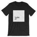 Sadistic AF Tee (Wht Sq Edition) - Delight Klothing