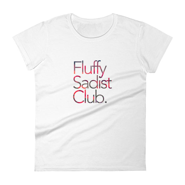 Fluffy Sadist Club Tee (Red Rose Edition) - Delight Klothing